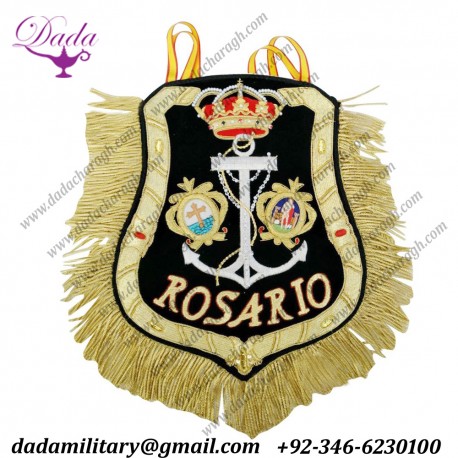 Hand Embroidered Pennant