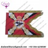 Prussian Ulan Red Swallow Hand Embroidery Emblem Flag Embroidered Banner