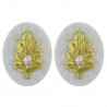 U.S. Navy Sleeve Device Medical Corps Synthetic Gold Embroidered On White