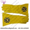 Leather Glove In Buff Leather Knight Templar