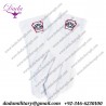 Mark Degree White Cotton Gloves