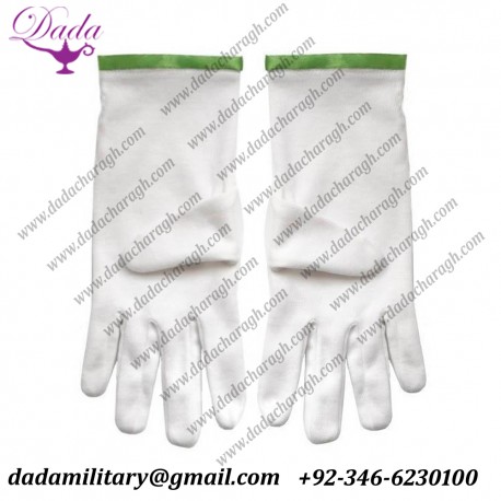 Masonic Cotton Scottish Masters Of St. Andrew Glove