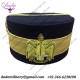 32nd Degree Scottish Rite Wings DOWN Black Cap Bullion Hand Embroidery