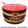 Bricks Masons Royal Arch Grand Past High Priest PHP Emblem Cap Red-60cm