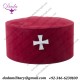 Masonic Knights Templar Cap with Badge KT Hat Masons Regalia freemason
