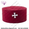 Masonic Knights Templar Cap with Badge KT Hat Masons Regalia freemason