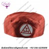 Royal Arch Ceremonial Soft Hat Cap Red Triple Tau