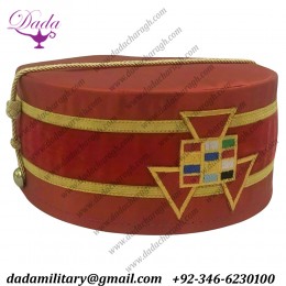 Royal Arch Past High Priest Crown with case, Hand Embroidered