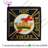 Masonic Knights Templar Embroidered Emblem Patch (KT3-EMB)