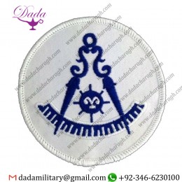 AM-3 Masonic Amaranth Embroidered Emblem Patch 