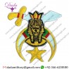 Masonic Shriner Embroidered Emblem Patch SH-4