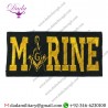 Masonic U.S. Marine Corps Embroidered Patch