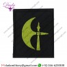 11 Brigade (Yellow Halberd On Black Rectangle) Gulf  Embroidered  Formation Arm Badge