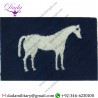 26 Engineer Group White Horse On Big Blue Rectangle Embroidered  Formation Arm Badge