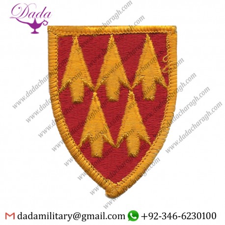 32nd Air Defense Command Color Embroidered Us Army Shoulder Sleeve