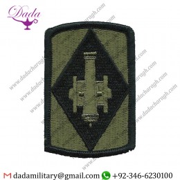75th Field Artillery Brigade Subdued Embroidered Us Army Shoulder Sleeve