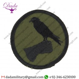 Air Control Centre Royal Air Force Radar Unit Black On Olive Embroidered Air Force Badge