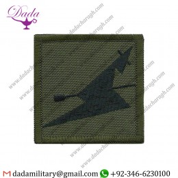241 (Winstead And Woodford) Squadron ATC Black Witch On Olive Embroidered Cadet, Training Or School