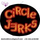 Circle Jerks Round Embroidered Iron On Or Sew On Patch