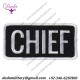 Chief, Iron-On  Saw-On High Thread Embroidered Rayon Patch