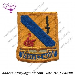 Armored Cavalry Regiment Color Embroidered Us Army Shoulder Sleeve