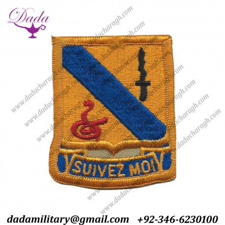 Armored Cavalry Regiment Color Embroidered Us Army Shoulder Sleeve