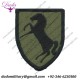 Armored Cavalry Regiment Subdued Embroidered Us Army Shoulder Sleeve