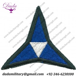 Army Corps Color Embroidered Us Army Shoulder Sleeve