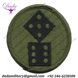 Army Corps Subdued Embroidered Us Army Shoulder Sleeve
