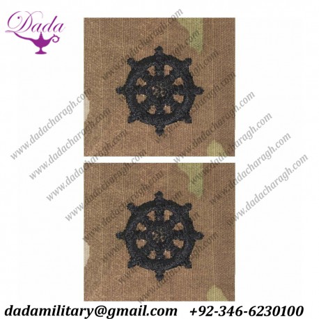 Army Officer Branch Insignia Buddhist Chaplain - Embroidered On Ocp With Hook