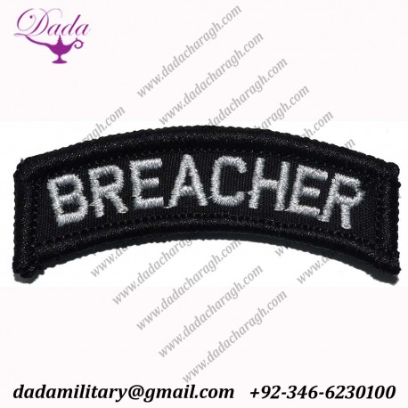 Breached Tab Patch (Black)