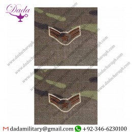 Genuine U.S. Air Force USAF Embroidered Rank Airman First Class OCP Sew On