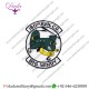 Machine embroidery badges US Army Avn 180th Co, Big Windy, CH-47 Chinook heli