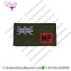 RMP SUBDUED MILITARY POLICE ZAP NUMBER & BLOOD GROUP BADGE, MP ARMY PATCH