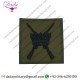 RAF REGIMENT TRF BADGE, ROYAL AIR FORCE, ARMY PATCH, MILITARY, HOOK LOOP
