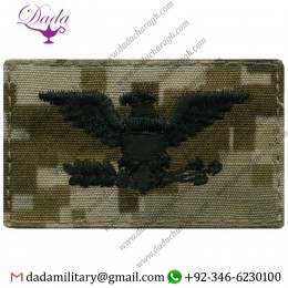 ORIGINAL U.S. NAVY CAP DEVICE DESERT DIGITAL EMBROIDERED CAPT CAPTAIN