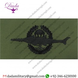 PARA WINGS, PARACHUTE COMBAT BADGE, MTP, SMOCK, SHIRT, ARMY, MILITARY, GREEN (2)