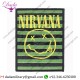 NIRVANA SMILEY STRIPES PATCH