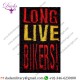 LONG LIVE BIKER EMBROIDERED PATCH