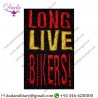 LONG LIVE BIKER EMBROIDERED PATCH