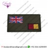 ROYAL ANGLIAN 1ST BN ZAP NUMBER & BLOOD GROUP BADGE, MILITARY PATCH, HOOK LOOP