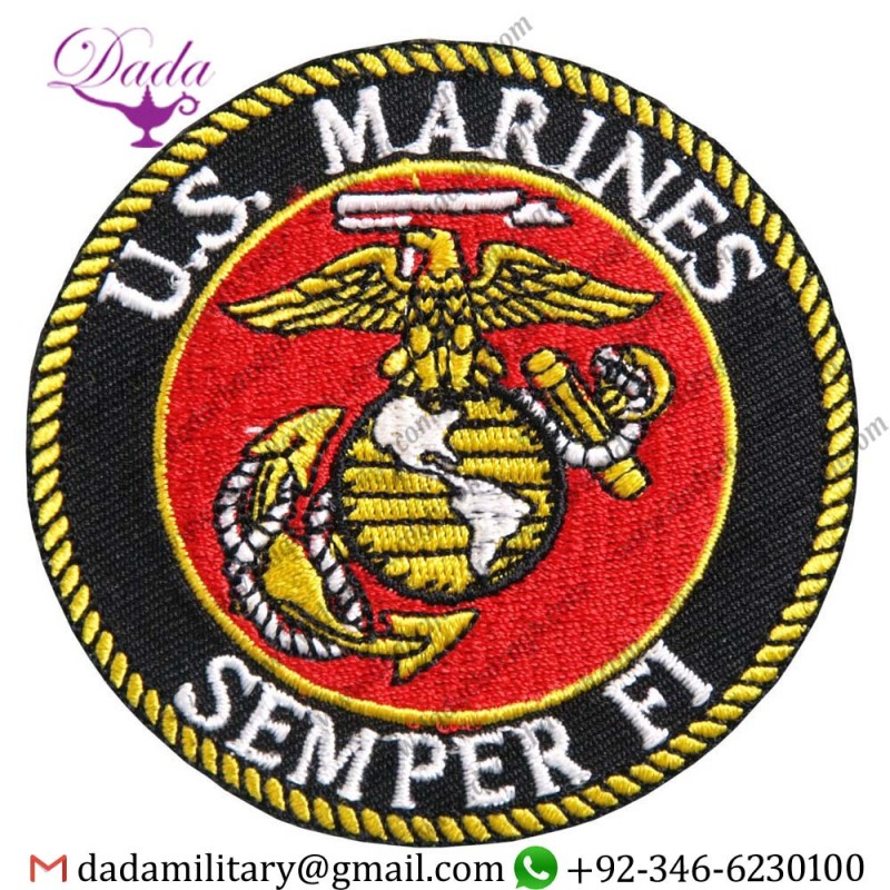 USMC SEMPER FI MILITARY PATCHES Highly Rated Badge High Quality Custom