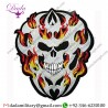 SKULL 35CM IRON ON EMBROIDERED PATCH