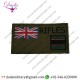 THE RIFLES ZAP NUMBER & BLOOD GROUP BADGE, MILITARY PATCH, HOOK LOOP OPTION ARMY