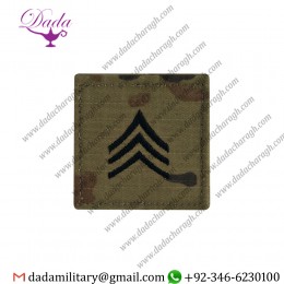 US ARMY SERGEANT RANK OCP,SCORPION BACK VELCRO