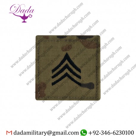 US ARMY SERGEANT RANK OCP,SCORPION BACK VELCRO