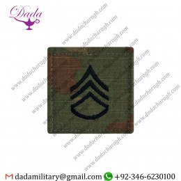 US ARMY STAFF SERGEANT RANK OCP,SCORPION BACK VELCRO