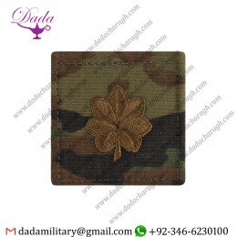 US ARMY MAJOR RANK OCP,SCORPION BACK VELCRO
