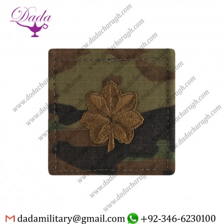 US ARMY MAJOR RANK OCP,SCORPION BACK VELCRO