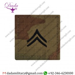 US ARMY CORPORAL RANK OCP,SCORPION BACK VELCRO